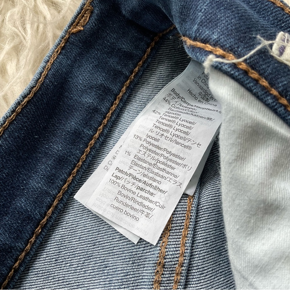 Madewell 10" High-Rise Skinny Jeans in‎ Danny Wash: TENCEL Denim Edition - Picture 5 of 6